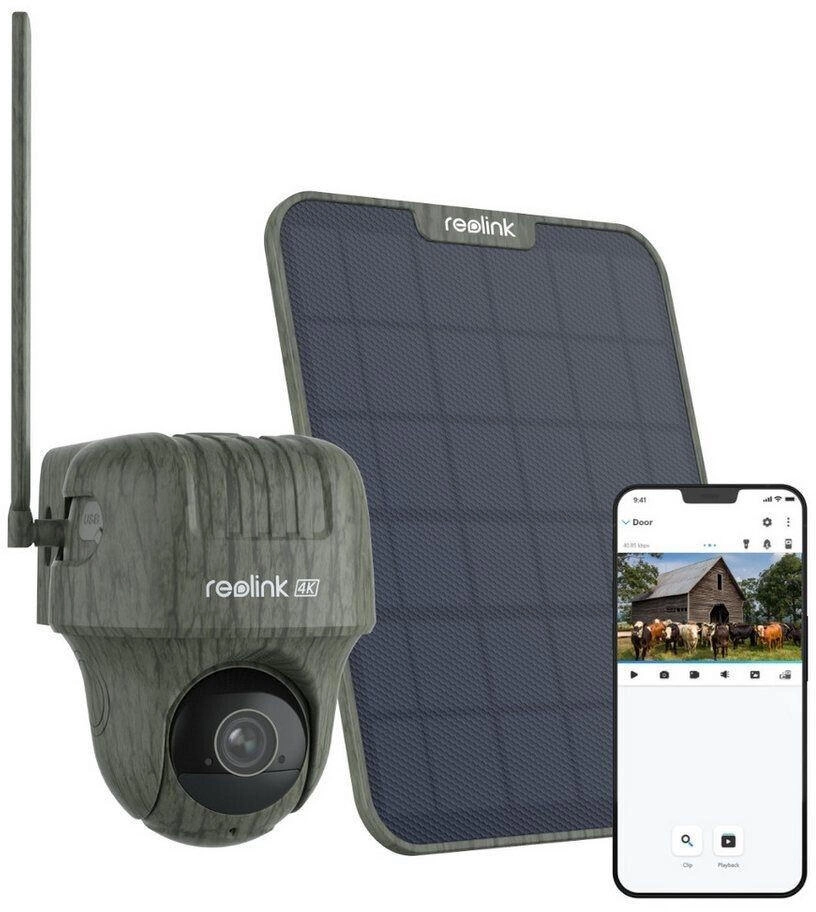 Reolink 5MP PTZ 3G/4G LTE Überwachungskamera Aussen Go PT