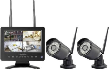 Sygonix Funk-Überwachungskamera-Set mit 2 Kameras 1280 x 720 Pixel 2.4 GHz