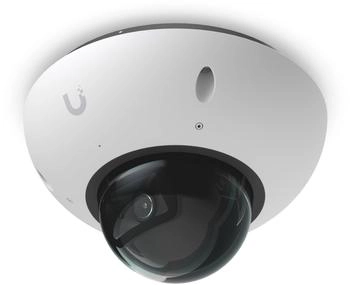 Ubiquiti G6 Dome White 4K 30fps UVC-G6-DOME-W 1/1.8" 8MP Image Sensor Multi-Tops AI Engine and