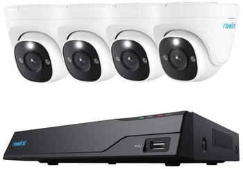 reolink NVS8-12MD4 PoE 4x 12 MP Dome Kameras und NVR 2TB