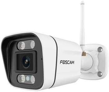 Foscam V5P 5 MP Dual-Band WLAN mit integriertem Scheinwerfer und Einer Alarmsirene (wei&szlig;)