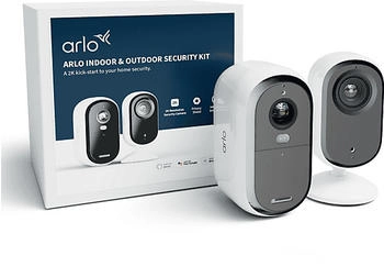 Arlo Essential Sicherheits-Set f&uuml;r Zuhause Innen- und Au&szlig;enkamera Bundle (BUN3050-3060EUS)