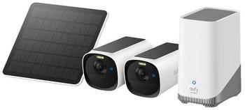 Eufy Cam E40 2-Kamera-Set + Homebase 3 + Solarpanel
