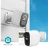 Nedis WIFICBO32WT Aufladbare Smart-Kamera Sensor 4MP HD 1440p 5V/5200mAh Wi-Fi IP66