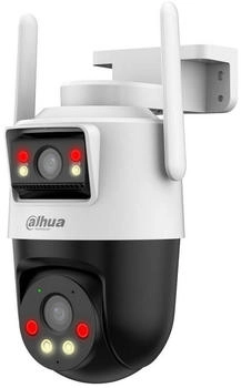 Dahua Picoo Dual D1 intelligente 3 + 3 MP 4G/LTE- (Innenbereich Nachtsicht Wetterfest 2-Wege-Audio) (DH-SD-P3D-3F-PV-4G-0400B-EUR)