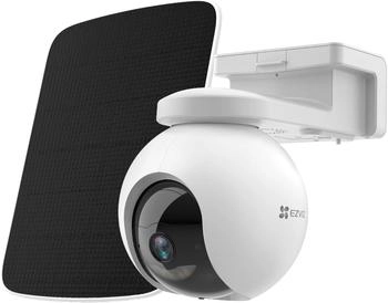 EZVIZ 2K Kabellose PTZOutdoor Schwenkbare AkkuPersonenerkennung Automatische Verfolgung Aktive Verteidigung EB8 Kit (OB03700)