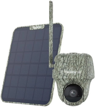 reolink Go ranger PT + SP 4K 8MP Akku PT Natur & Wildnis Tiererkennung 360&deg; -Ansicht No-Glow Nachtsicht 2-Weg-Audio (Go raner PT + Solar Panel)