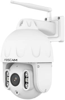 Foscam SD8P hochauflösende 8-MP Dualband- PTZ Dome 4-Fach optischem Zoom und intelligenter Personen- und Fahrzeugerkennung
