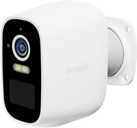 Hombli smarte Batterie Kamera, wei&szlig;