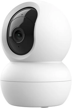 Trust IPCAM-2800 Innen 360°Nachtsicht Eingebaute Sirene/Mikrofon Personenerkennung Innenkamera App-Kontrolle Smart Home Weiß (71366)