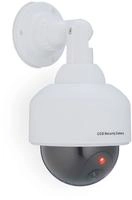 Relaxdays - 3 X Kamera Dummy, Blinkendes Led-licht, Innen & Au&szlig;en, Einbrecher