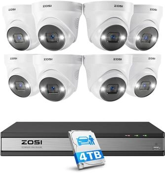 ZOSI PoE Set + 4TB (16HK-2255AW8-40-EU)