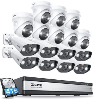 ZOSI UHD PoE Set 24CH 4TB (16SK-1828X2258W8-40-EU)