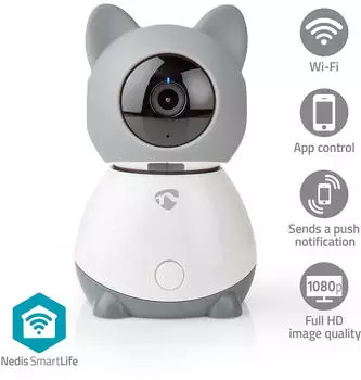 Nedis SmartLife Innenkamera (WIFICI30CGY)
