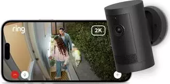 Ring Outdoor Camera Plus Solar schwarz