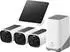 Eufy eufyCam E40 3-Cam Kit (HomeBase S380 and Weiss (E8144326)