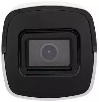 ABUS Komplett-Set + 2 PoE TVVR36423T Mini Tube-Kameras + Rekorder Schwarz Weiss