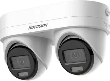 Hikvision DS-2CD2346G3D-IZ2UY SL Turret 4MP Dual-lens EasyIP 4.0 Weiss
