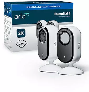 Arlo Essential 3 2er-Set Weiss (VMC3270-100EUS)