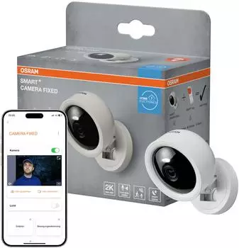 Osram SMART + WIFI CAMERA FIXED White Weiss (4058075850491)