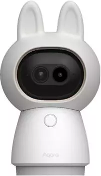 Aqara Camera Hub G350Vernetzte 4K-Kamera mit Doppelobjektiv PTZ 360° Zigbee/Thread Matter Hub 3840 x 2160 Pixels Weiss (CH-C14D)