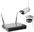 Indexa WR100 SET BD WLAN-NVR-Set mit 2 Funk-Außenkameras, 2TB HDD (26613)