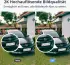 SwitchBot Wireless Security Camera Kit 2K Außenkamera Solarpanel Farbnachtsicht (W4102000)