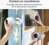 SwitchBot Wireless Security Camera Kit 2K Außenkamera Solarpanel Farbnachtsicht (W4102000)