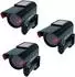 Basi KA 311 Kamera-Attrappe Solar, LED, IP23, 3er-Set (1000-0311)