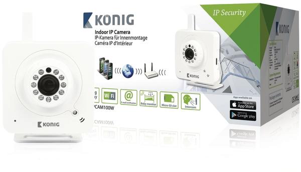 König Electronic IP-Kamera SAS-IPCAM100W