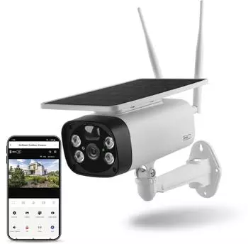 EMOS GoSmart IP-600 Eye Outdoor WLAN-Kamera 3MP Solarpanel (H4056)