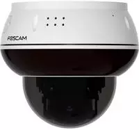Foscam D8ET white 4K 8MP PoE IP-Dome-&Uuml;berwachungskamera Outdoor mit PTZ AI-Detektion