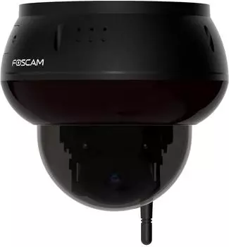 Foscam D8T 4K WLAN-Überwachungskamera 8MP, PT-Funktion, KI-Erkennung, schwarz (D8T)