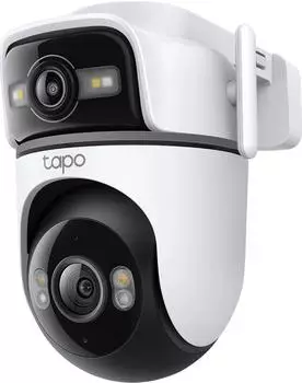TP-Link Tapo TC47 Outdoor-WLAN-&Uuml;berwachungskamera 2K Dual-Objektiv Pan/Tilt (TC47)