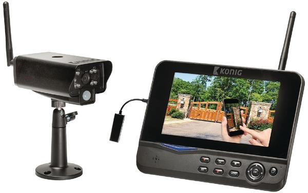 König Electronic Funkkamera-Set 4-Kanal SAS-TRANS62
