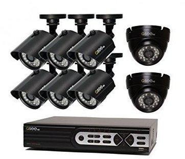 Q-See Überwachungs-Set 16-Kanal mit 8 Kameras 1 TB QTH16-8AK-2