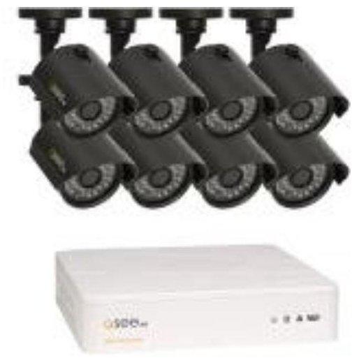 Q-See QTH8-8Z3-1 AHD Überwachungskamera-Set 8-Kanal mit 8 Kameras 1TB