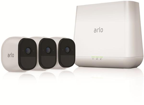 Netgear Arlo Pro Smart VMS4330 Sicherheitssystem mit 3 Kameras