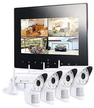 VisorTech Digitales Überwachungssystem DSC-720.mc mit 4 HD-Kameras
