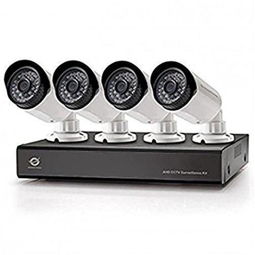 Conceptronic C8CCTVKITD4TB - DVR + Kamera(s) - 8 Kanäle - 1 x 4TB - 4 Kamera(s) - CMOS (100751205)