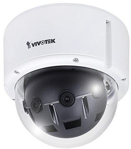 Vivotek MS8392-EV - Netzwerk-Überwachungskamera - Kuppel - Außenbereich - zerstörungssicher/wetterfest/manipulationssicher - Farbe (Tag&Nacht) - 4 x 3.000.000 Pixel - 7552 x 1416 - feste Brennweite - Audio - LAN 10/100 - MJPEG, H.