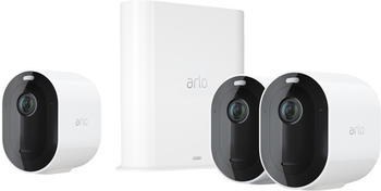 Arlo Pro 3 wei&szlig; (3 Kameras + Smarthub)