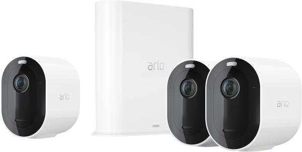 Arlo Pro 3 weiß (3 Kameras + Smarthub)