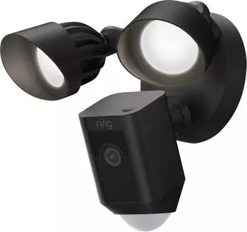 Ring Floodlight Cam Wired Plus schwarz