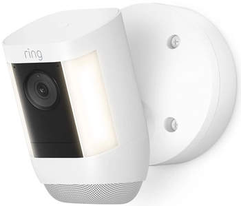 Ring Spotlight Cam Pro Wired white