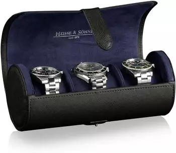 Heisse & Söhne Watch Roll Rondo 3 black