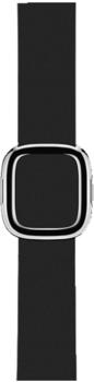 Apple Watch 38 mm Modernes Lederarmband Small schwarz (MJY72ZM/A)