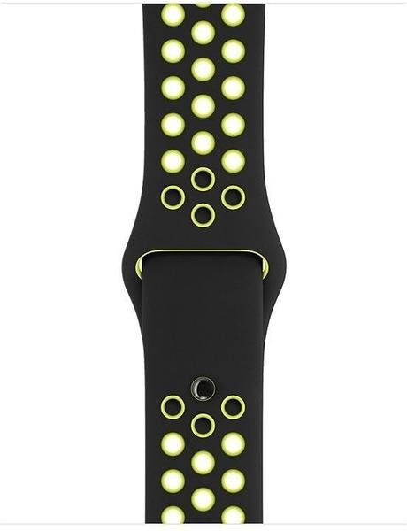 Apple Nike Sportarmband für Apple Watch 38mm black/volt