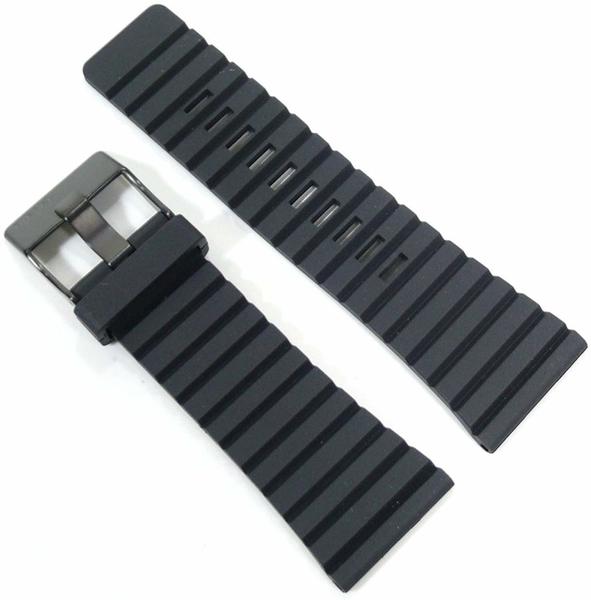 Diesel Uhrband Kautschuk schwarz für DZ1325