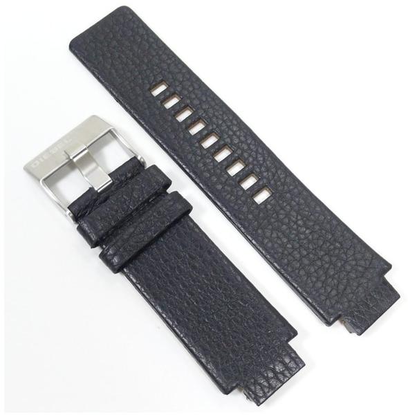 Diesel Uhrband Leder schwarz für DZ1091